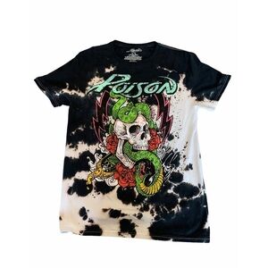 Poison Tie Dye Tee Size Medium NEW